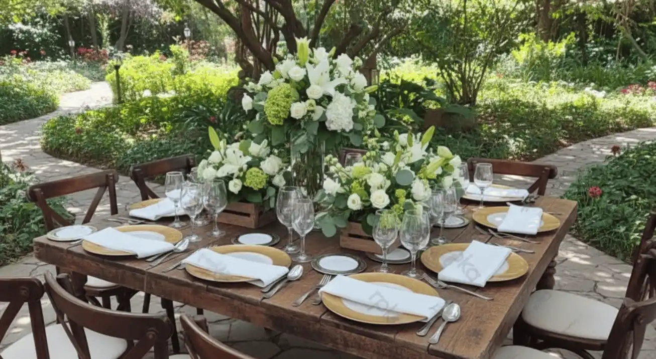 Renta de mesas cuadradas