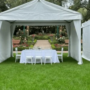 renta de carpa blanca