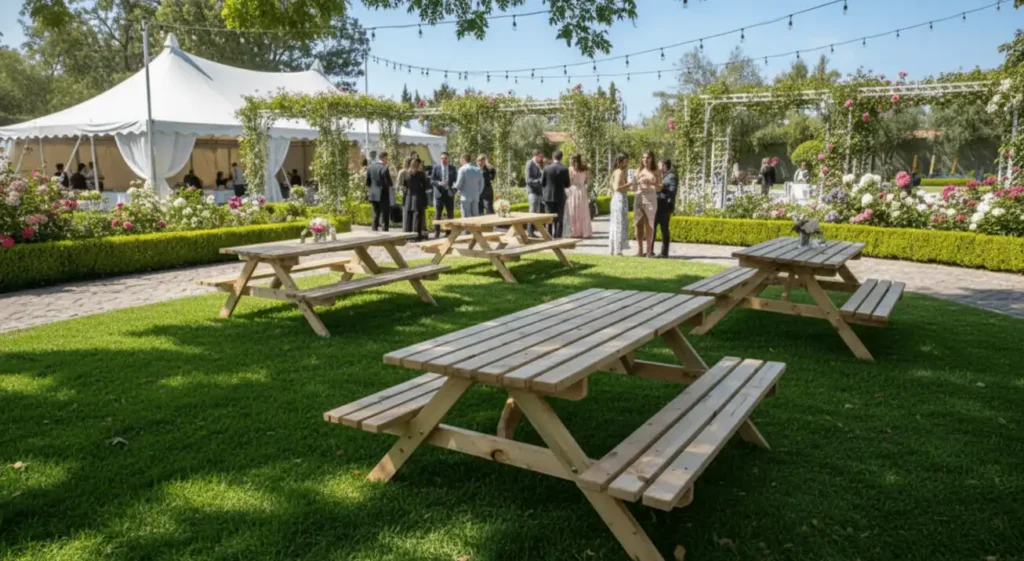Mobiliario picnic