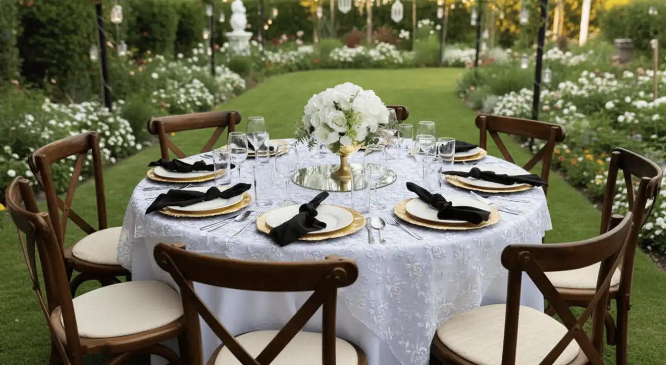 renta de mesas redondas para eventos