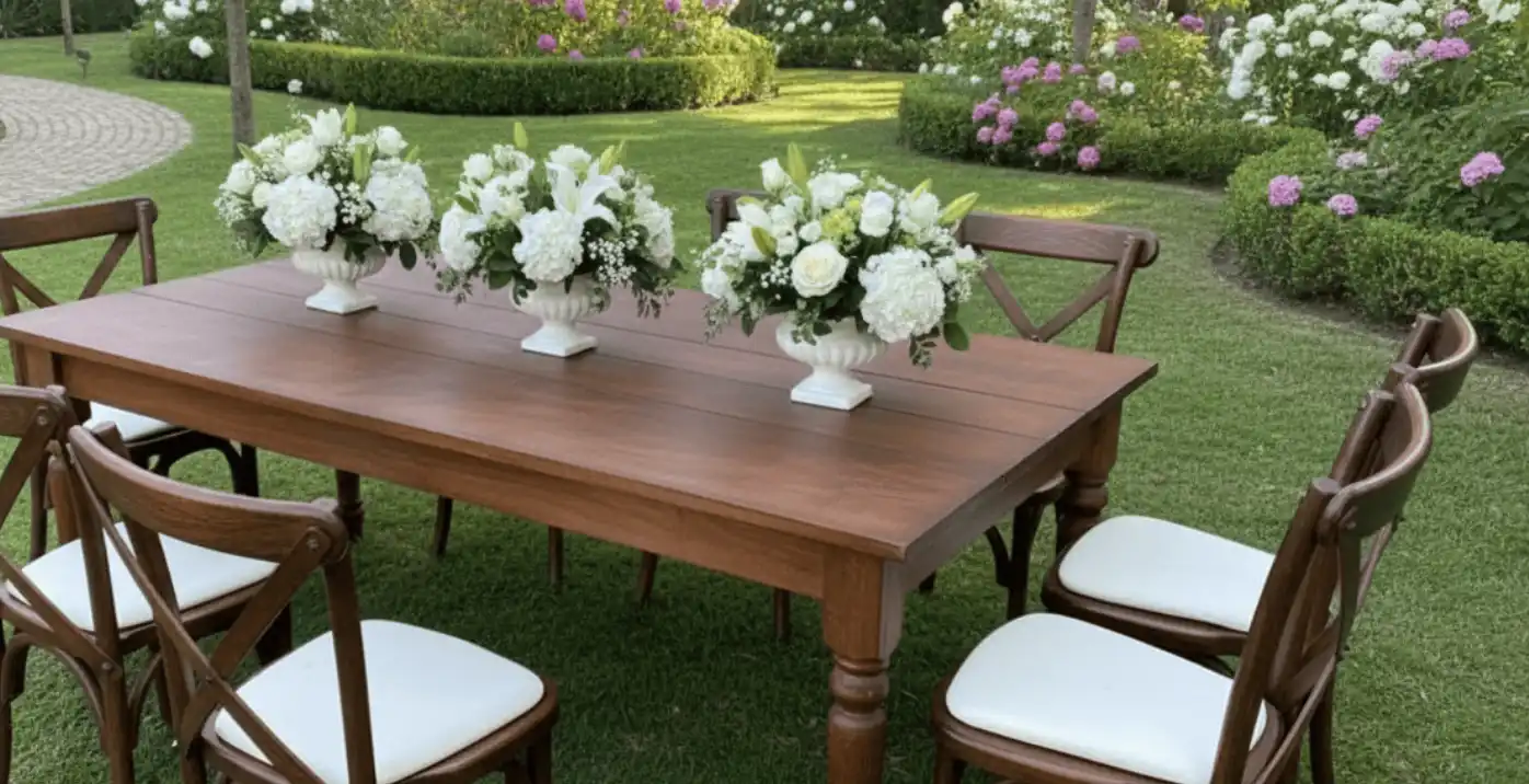 Renta de sillas crossback