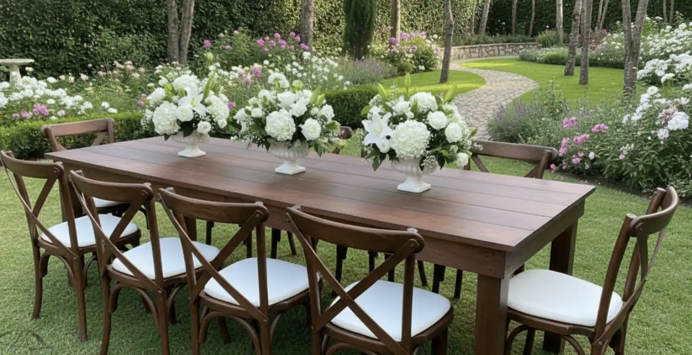 Renta de sillas crossback