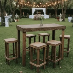 Renta de periquera con bancos