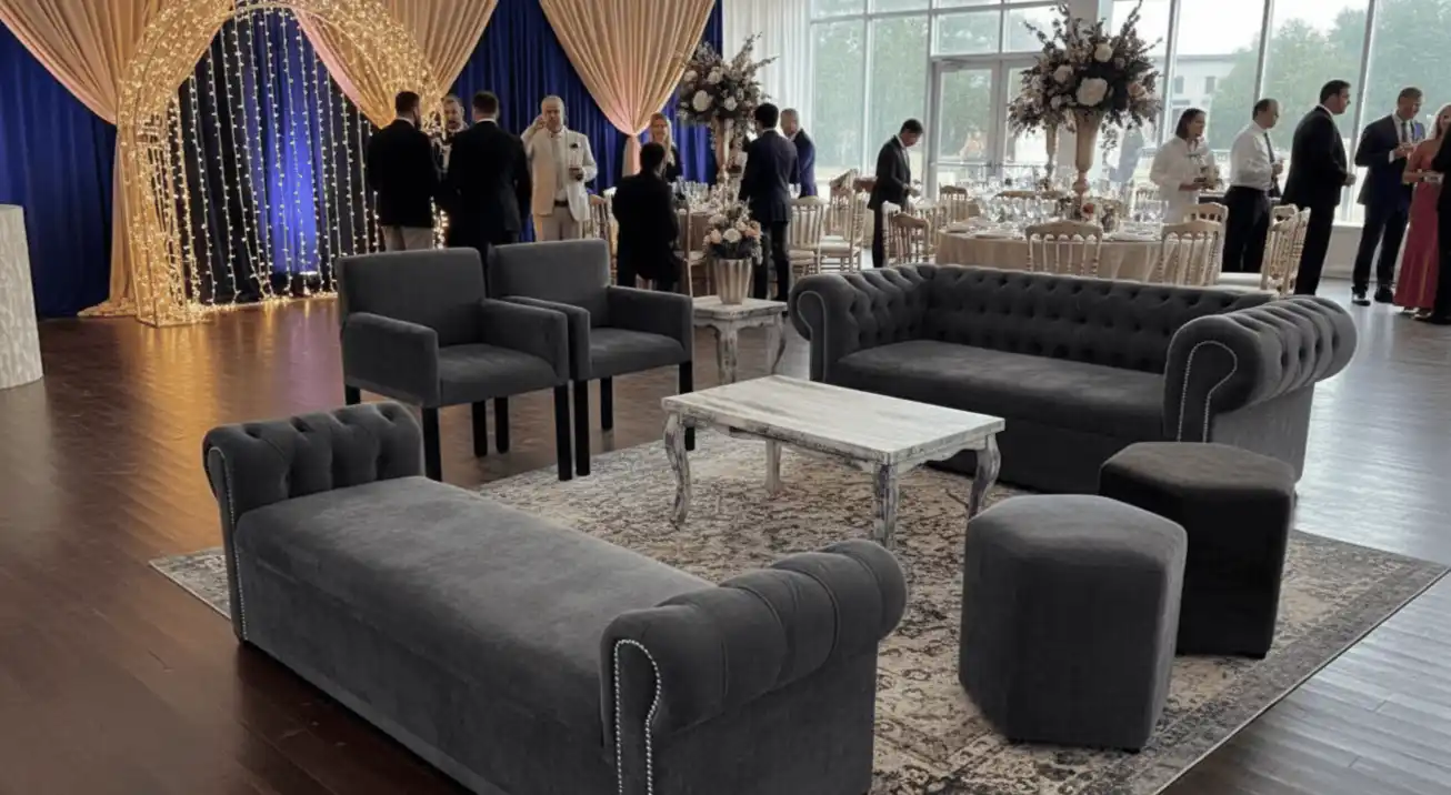 Renta de sala vintage para eventos