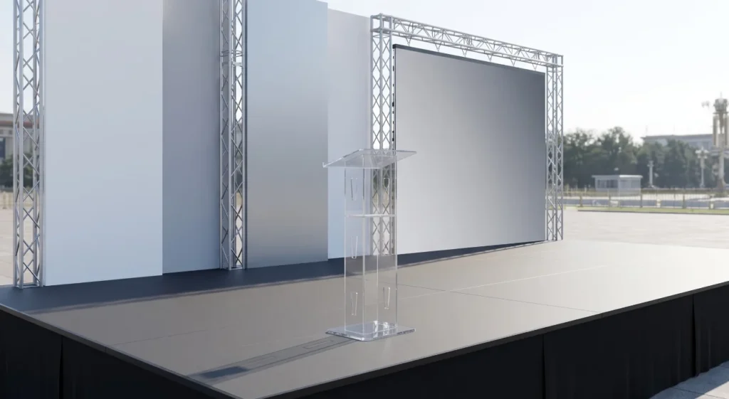 Renta de podium