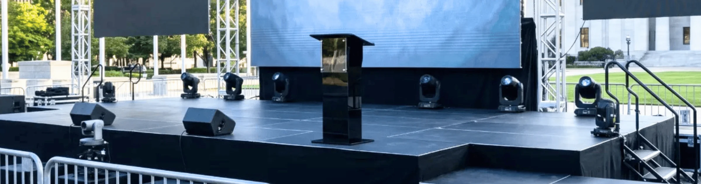 renta de podium