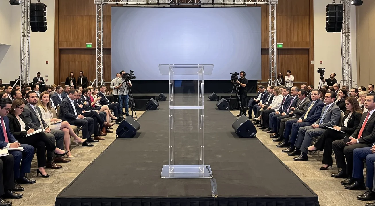 Renta de podium 
